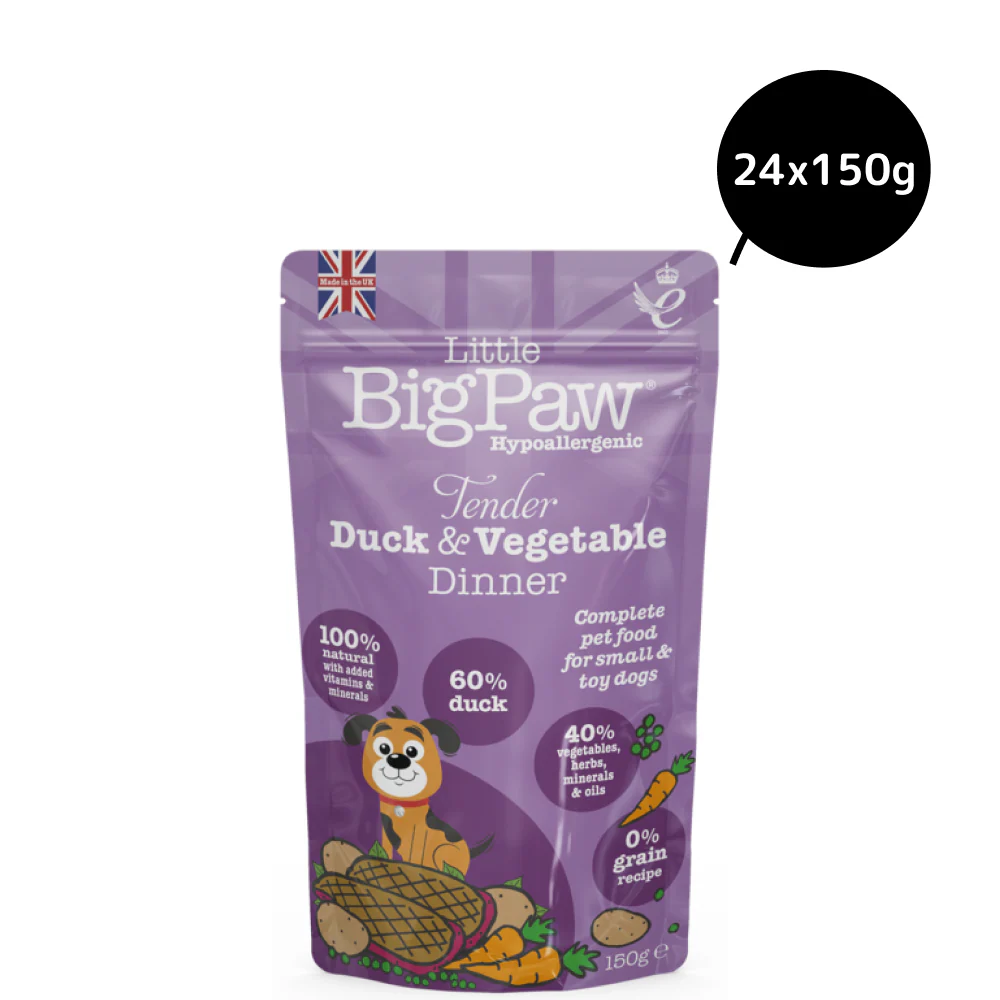Little Big Paw Duck & Vegetable Dinner Dog Wet Food - Image 10