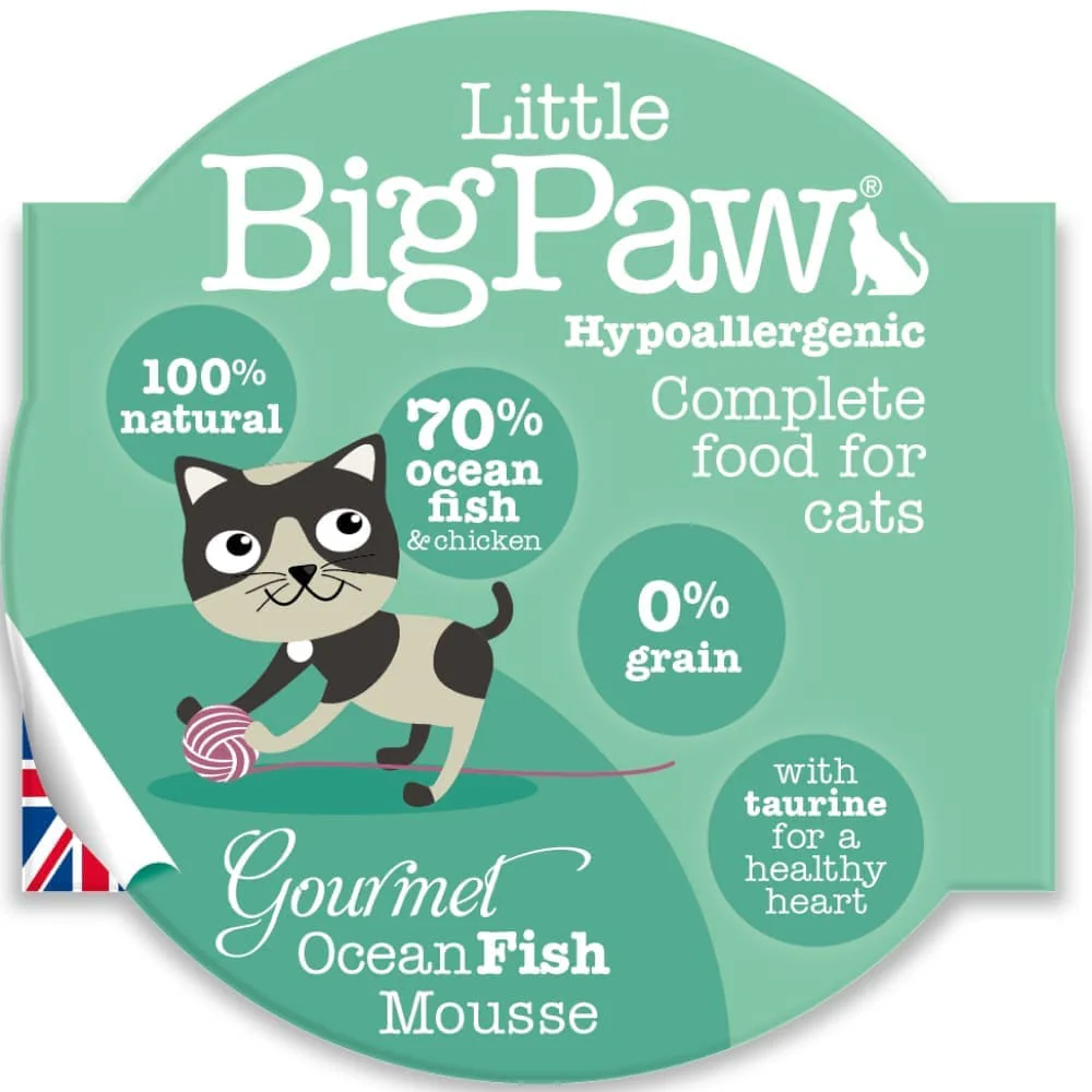 Little Big Paw Ocean Fish Mousse Cat Wet Food - Image 4