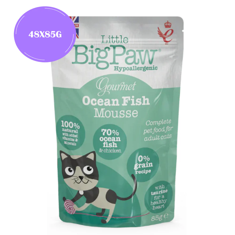 Little Big Paw Ocean Fish Mousse Cat Wet Food - Image 7