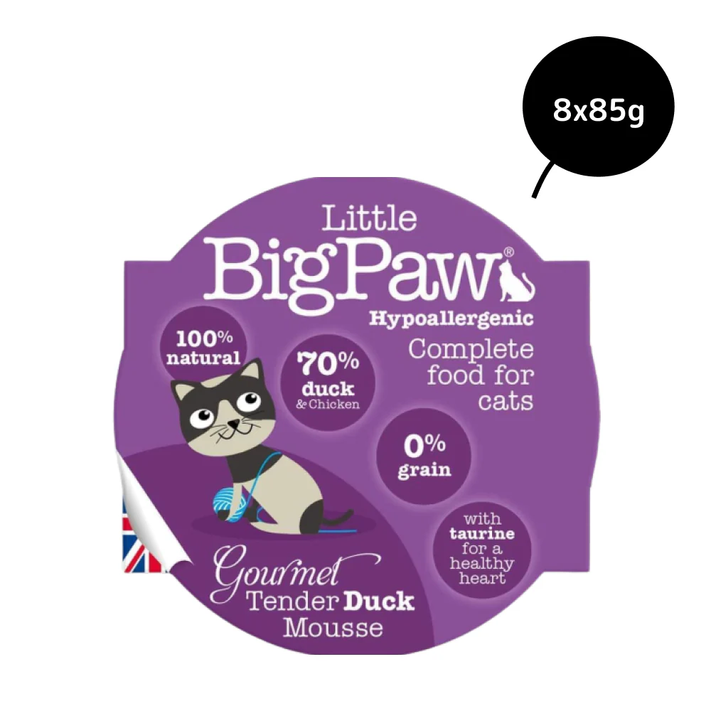 Little Big Paw Tender Duck Mousse Cat Wet Food - Image 7