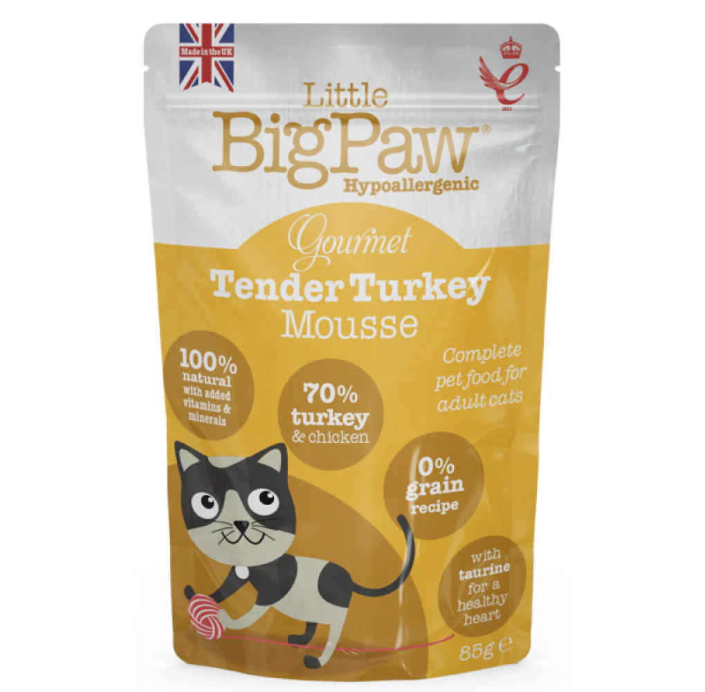 Little Big Paw Tender Turkey Mousse Cat Wet Food - Image 6