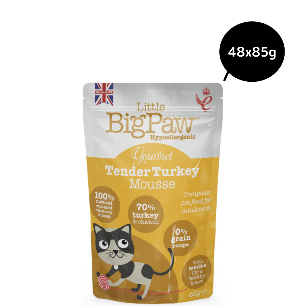 Little Big Paw Tender Turkey Mousse Cat Wet Food - Image 8