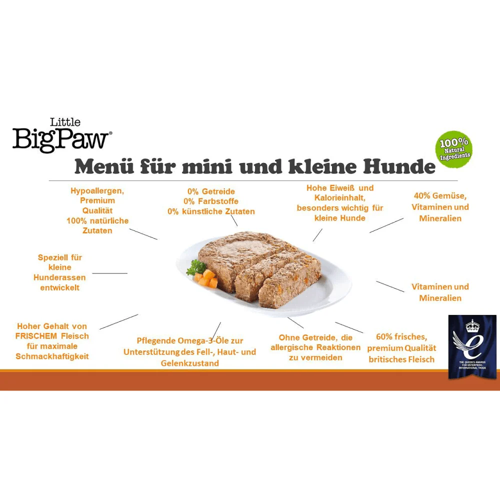 Little Big Paw Turkey & Vegetable Dinner Dog Wet Food - Image 4