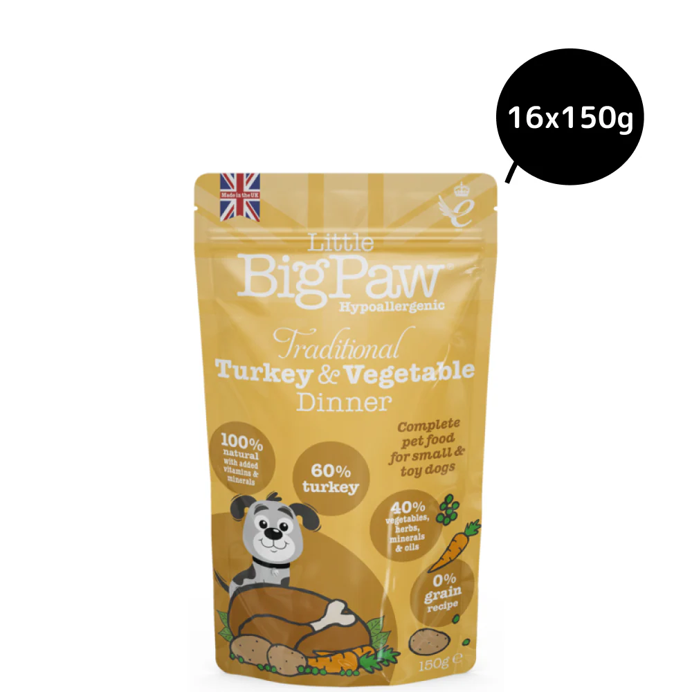 Little Big Paw Turkey & Vegetable Dinner Dog Wet Food - Image 8
