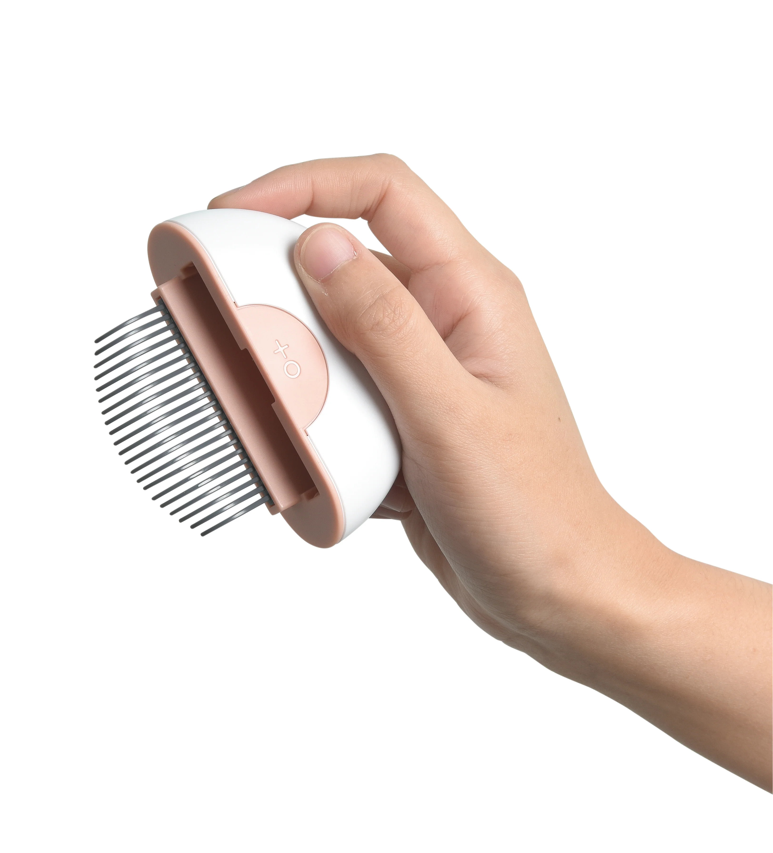 M PETS 2 in 1 Mini Comb for Long Haired Dogs and Cats (Pink) - Image 6