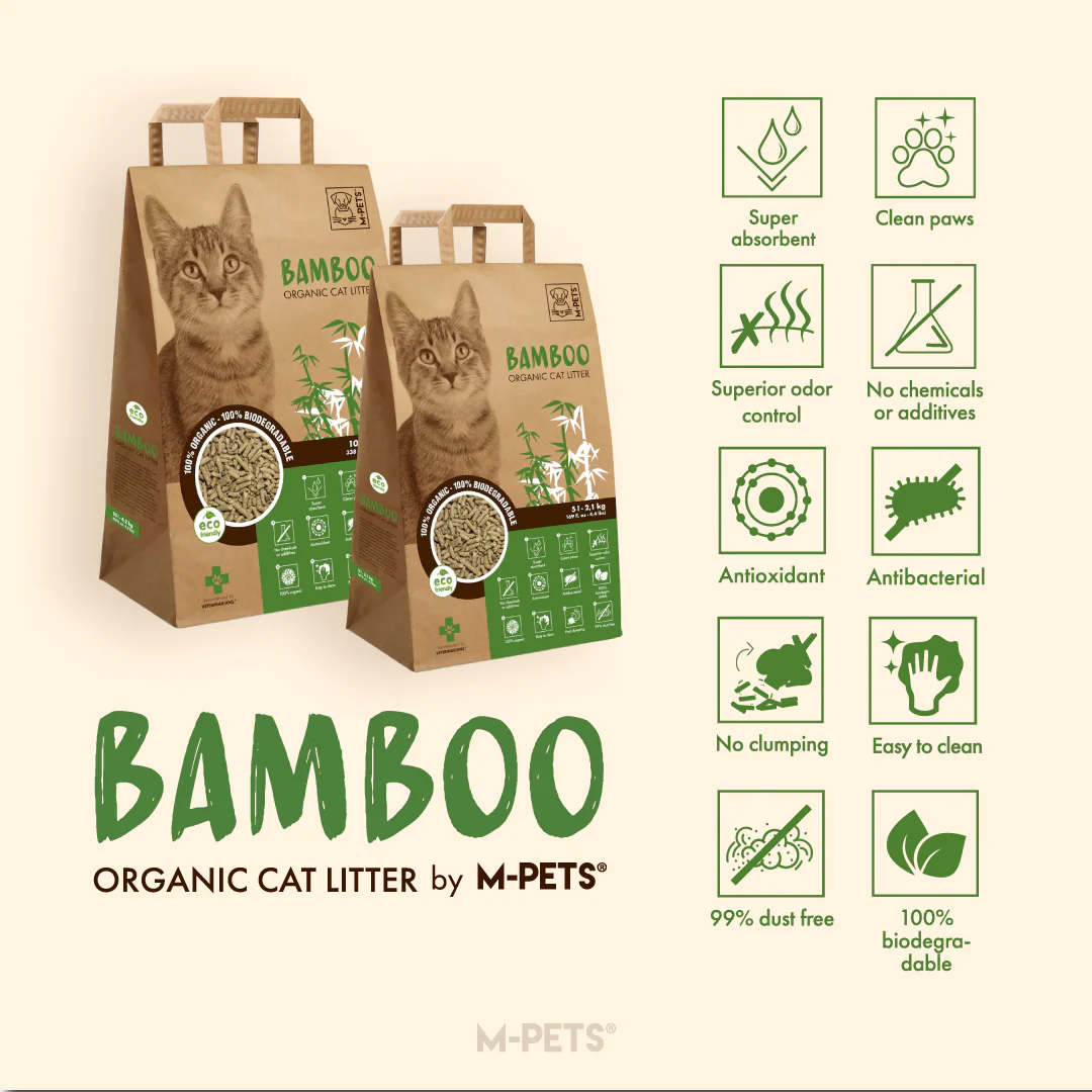M Pets Bamboo Cat Litter - Image 7