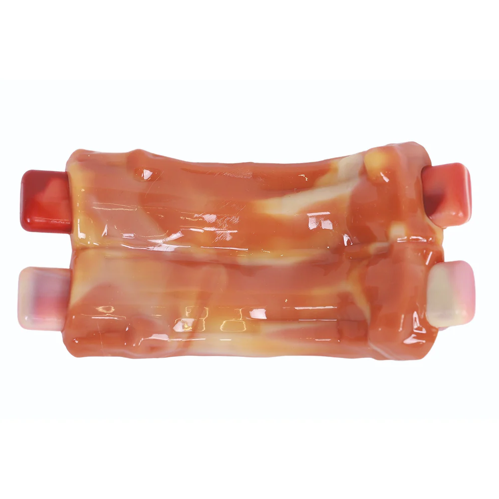 M Pets Carnivore Spare Ribs Bacon Scented Chew Toy for Dogs (Orange) - Image 4