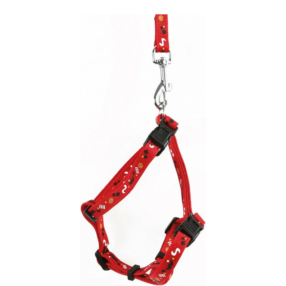 M Pets Catogo Harness & Leash for Cats (Red) - Image 4