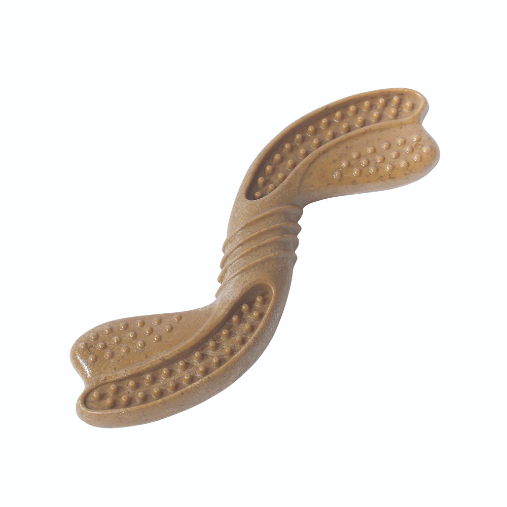 M Pets Chewood Twist Chew Toy for Dogs (Brown) - Image 4