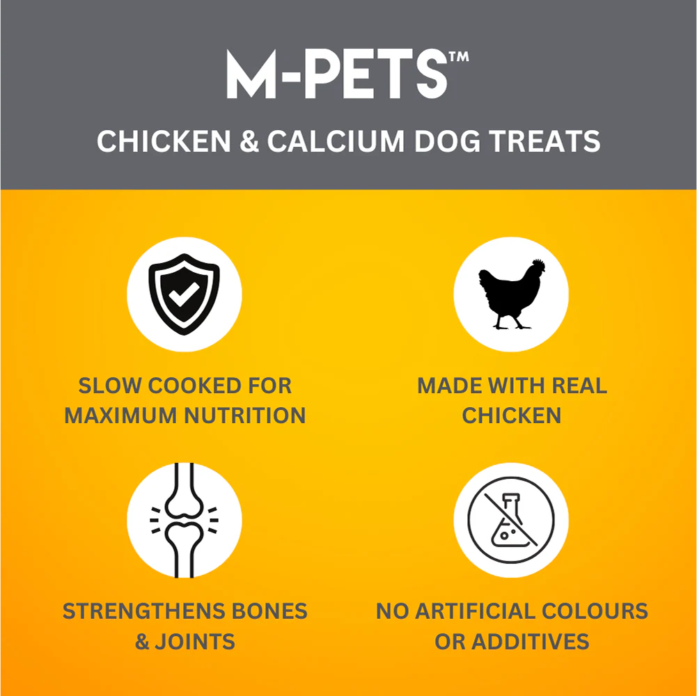 M PETS Chicken and Calcium Bone Treats for Dogs - Image 2
