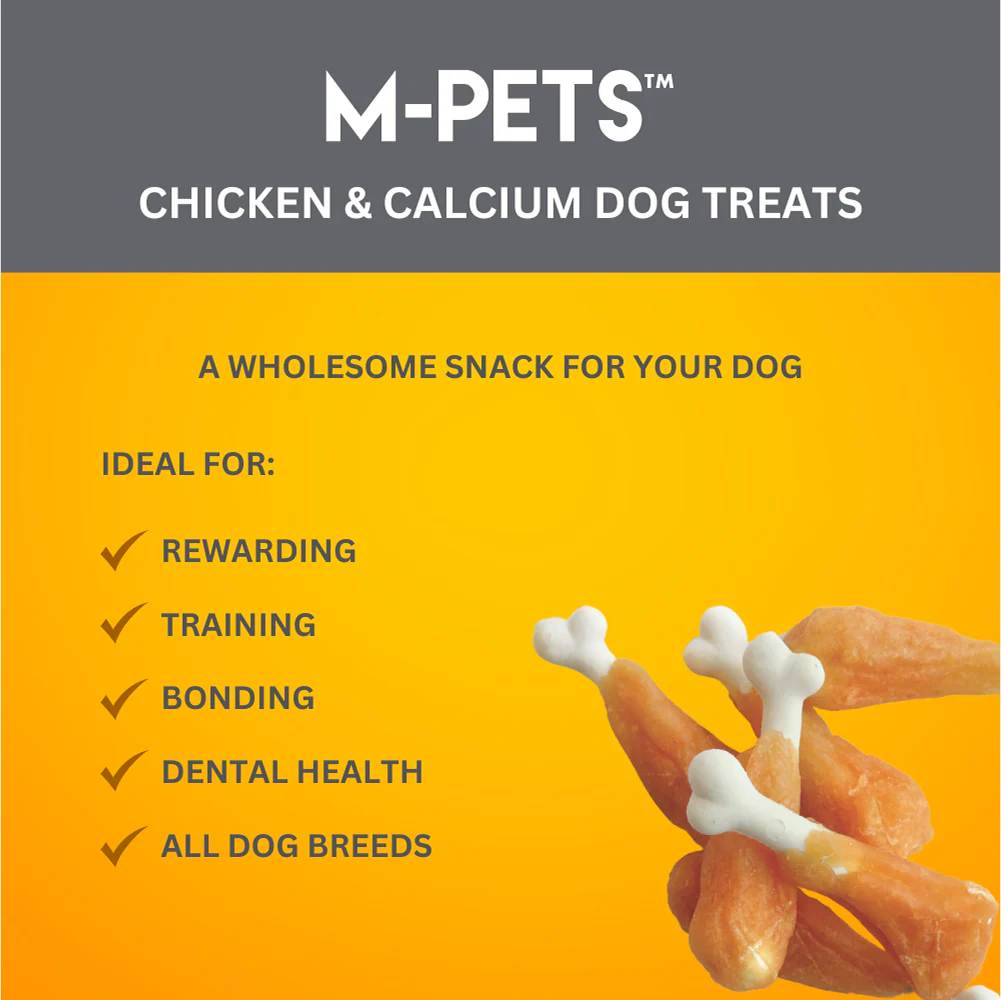 M PETS Chicken and Calcium Bone Treats for Dogs - Image 4