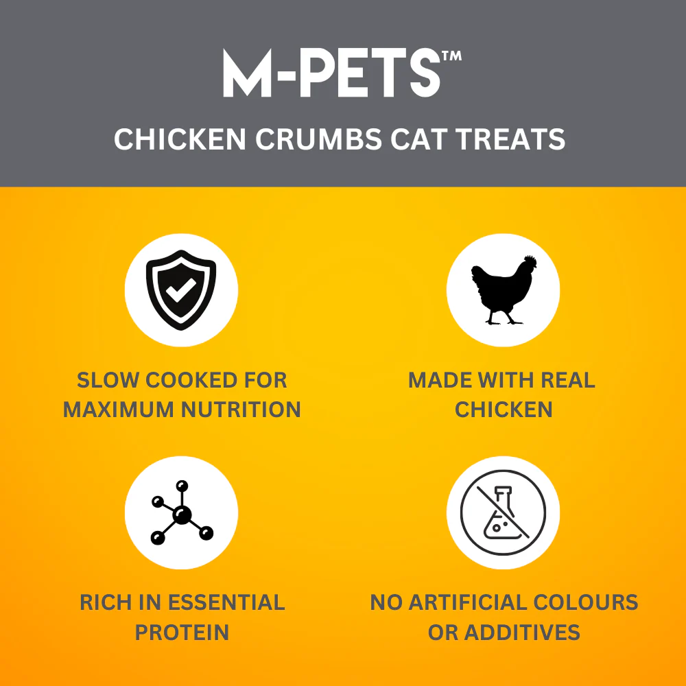 M PETS  Chicken Crumbs Treats for Cats - Image 2