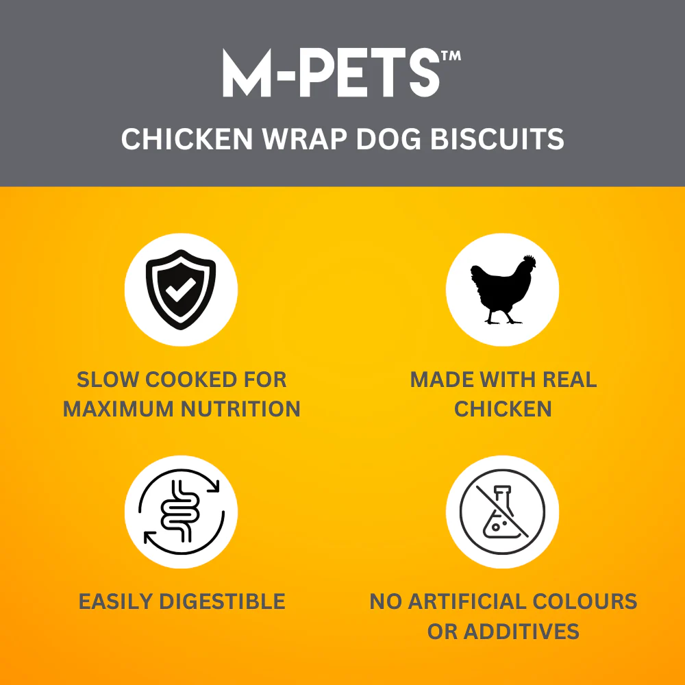 M PETS Chicken Wrap Biscuits Treats for Dogs - Image 2