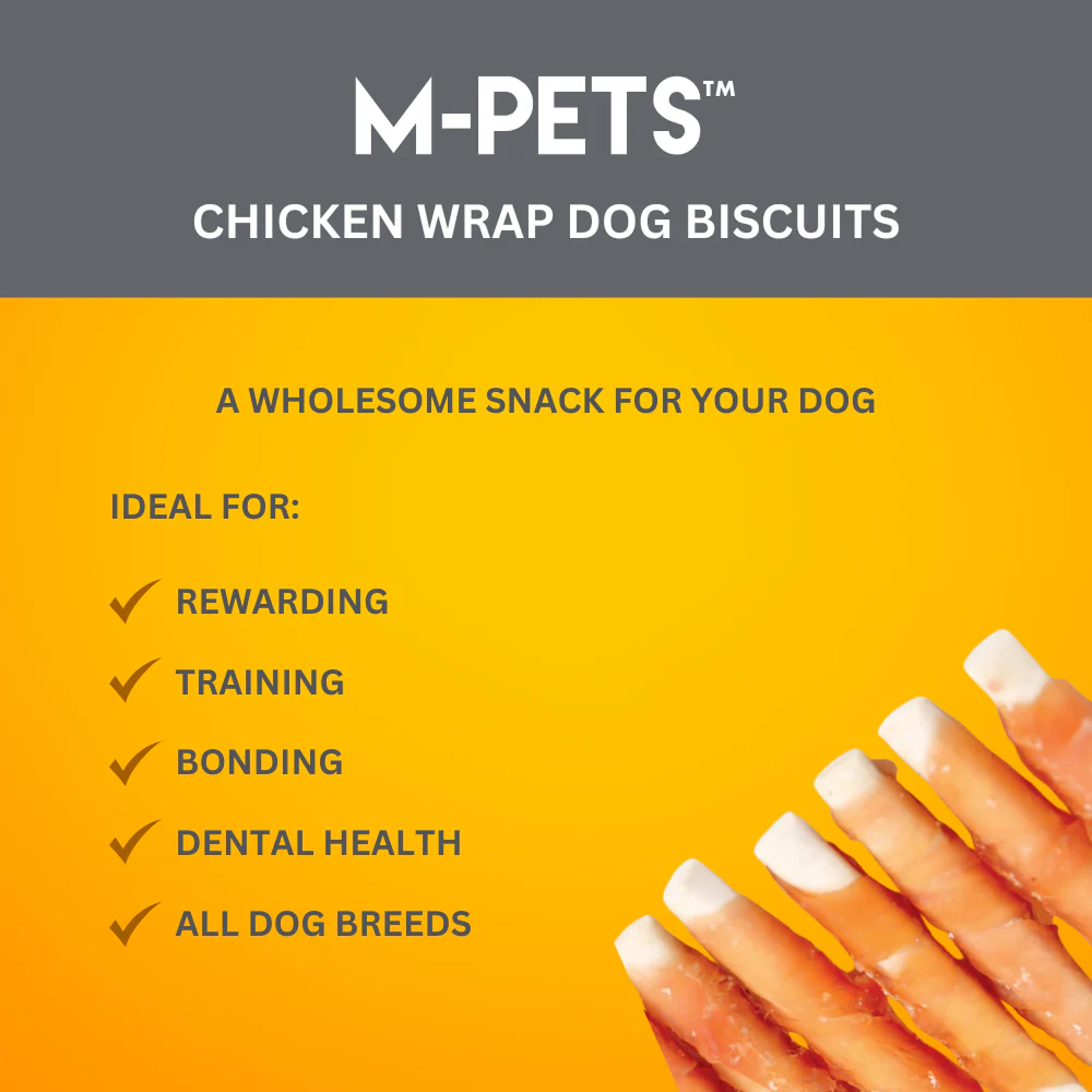 M PETS Chicken Wrap Biscuits Treats for Dogs - Image 4
