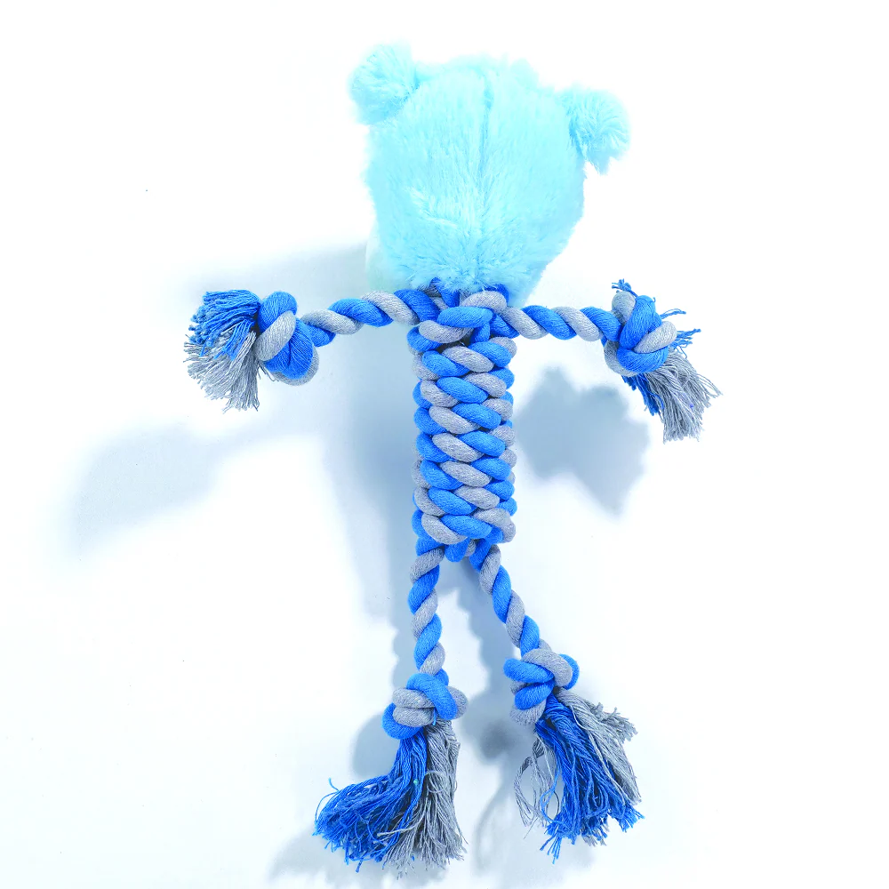 M Pets Coco Eco Rope Toy for Dogs (Blue) - Image 2