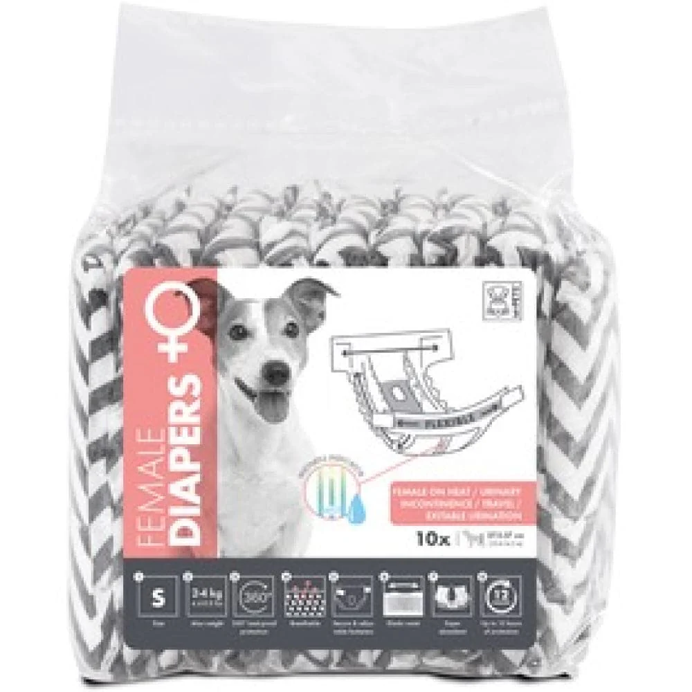M Pets Diapers for Female Dogs (27.5x37cm) - Image 5
