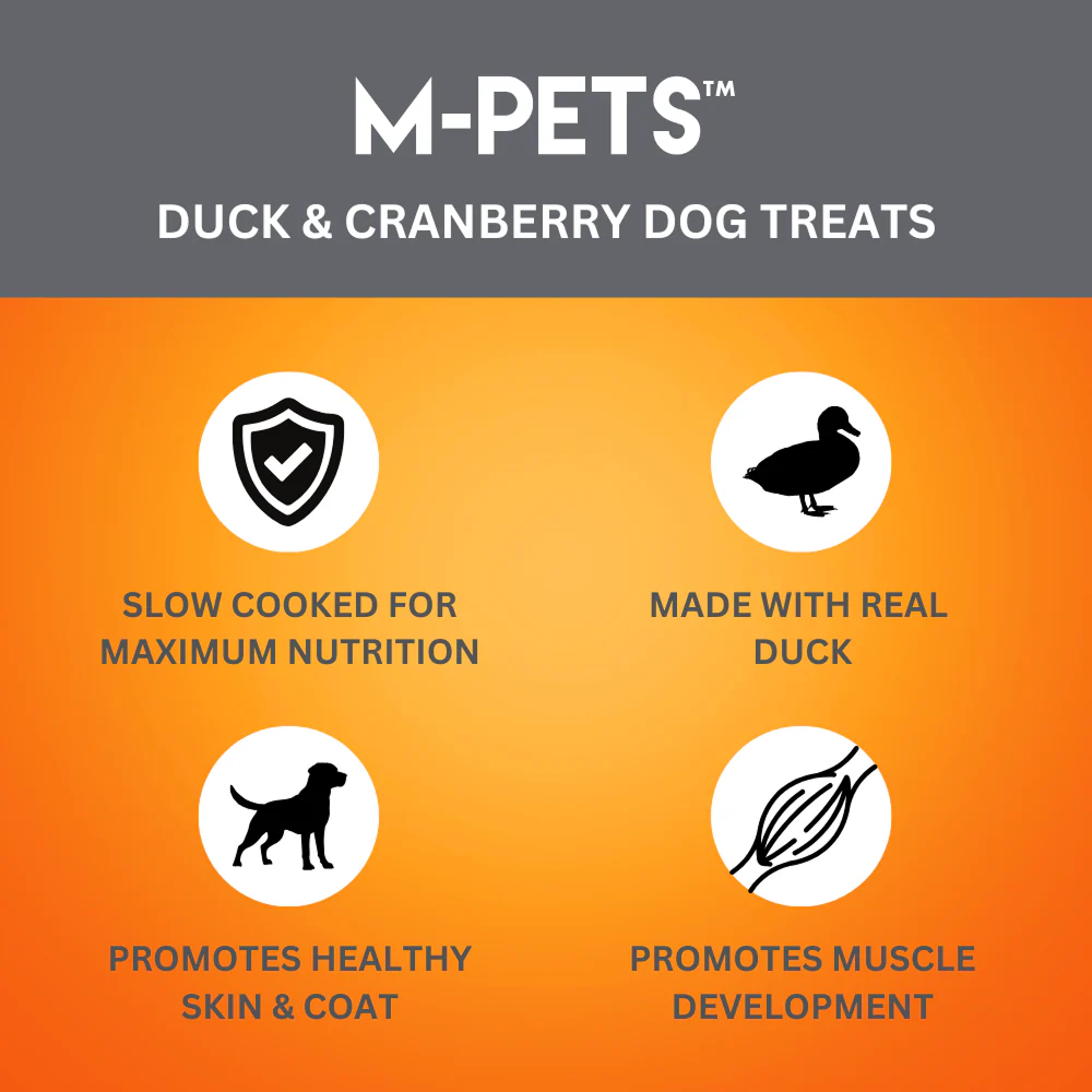 M PETS  Duck & Cranberry Treats for Dogs - Image 2