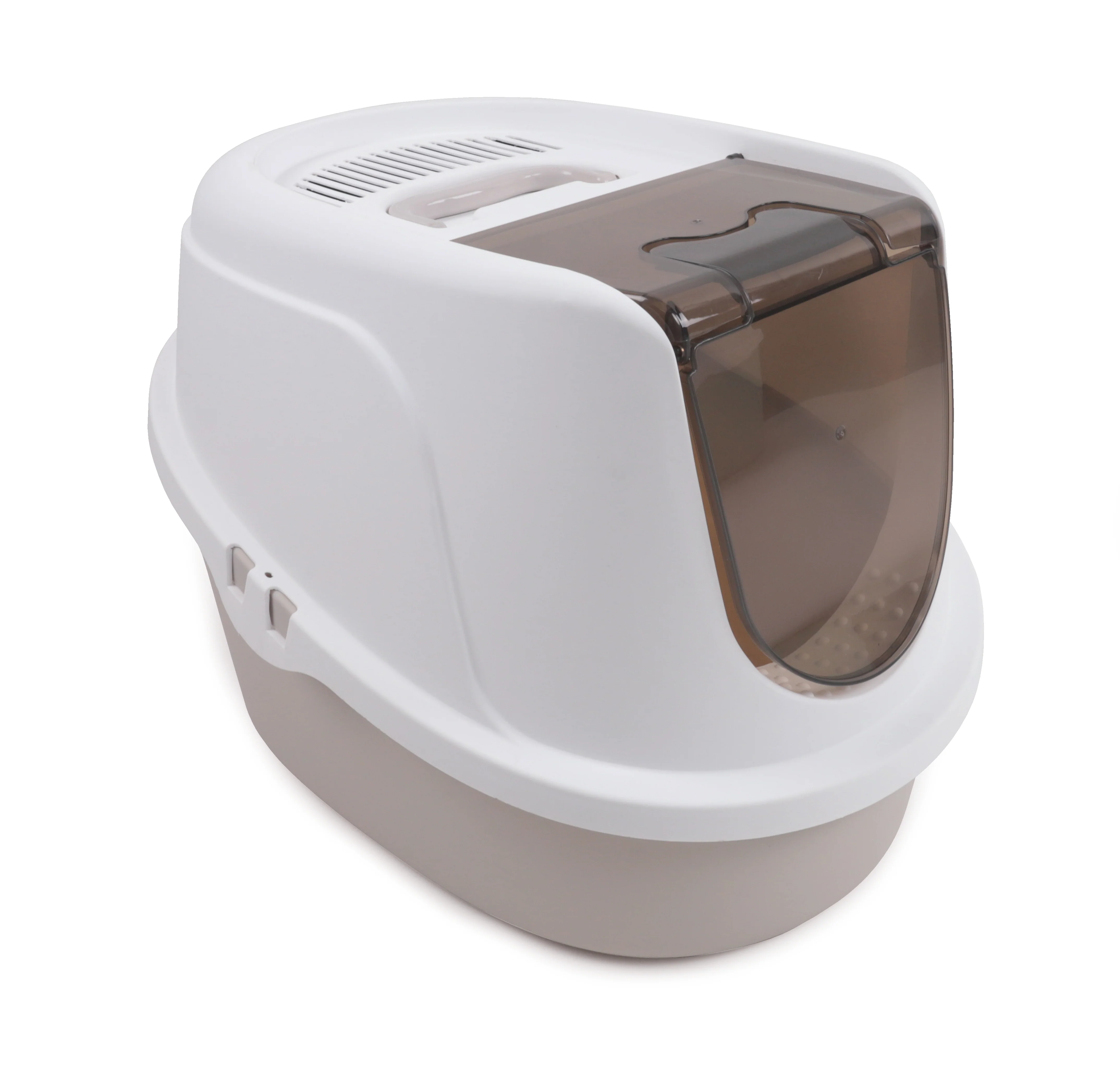 M Pets Eco Tima Desert Sand Box for Cats (Desert Sand & White) - Image 6