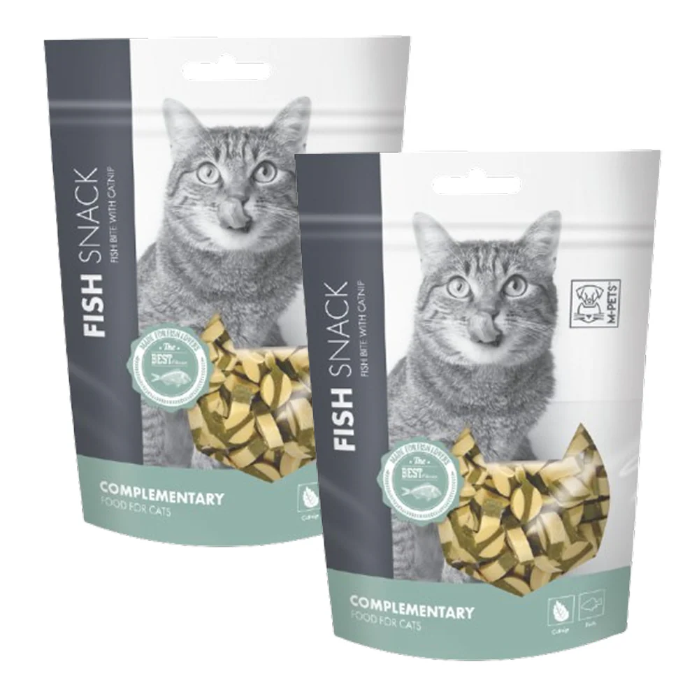 M PETS Fish Bite With Catnip Treats for Cats - Image 6