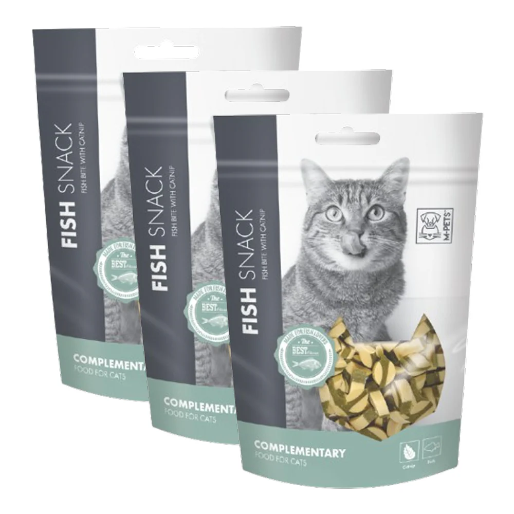M PETS Fish Bite With Catnip Treats for Cats - Image 7