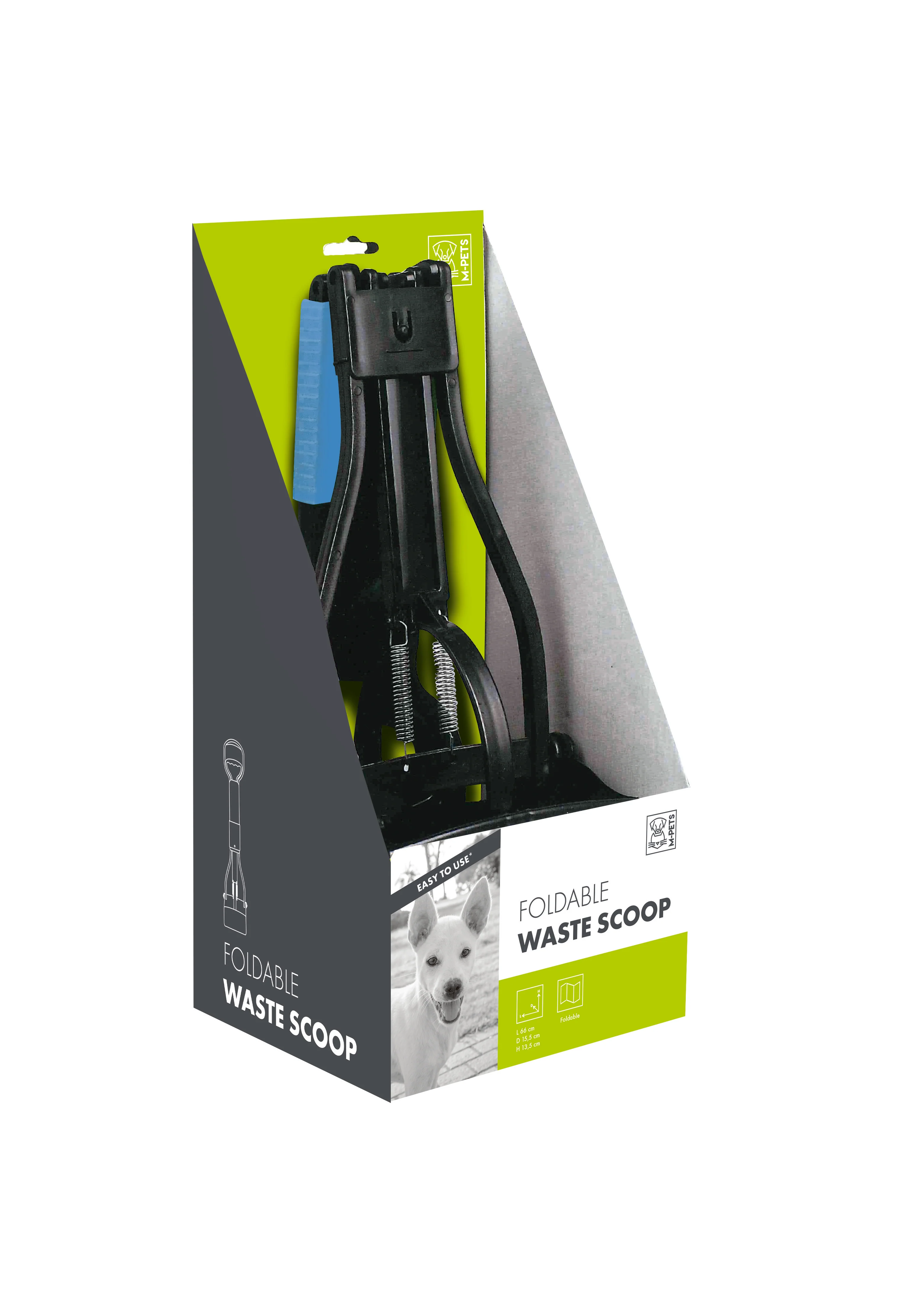 M Pets Foldable Waste Scoop for Cats - Image 2