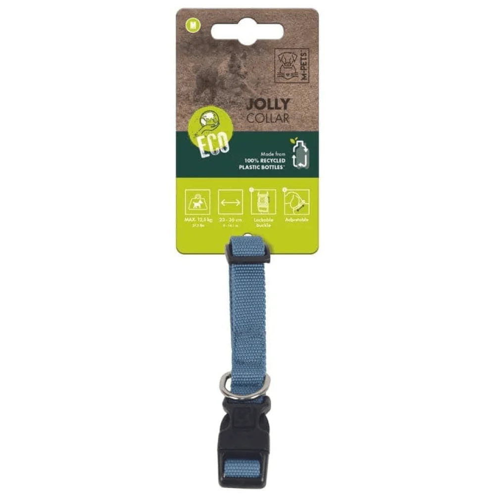 M Pets Jolly Eco Collar for Dogs (Blue) - Image 2