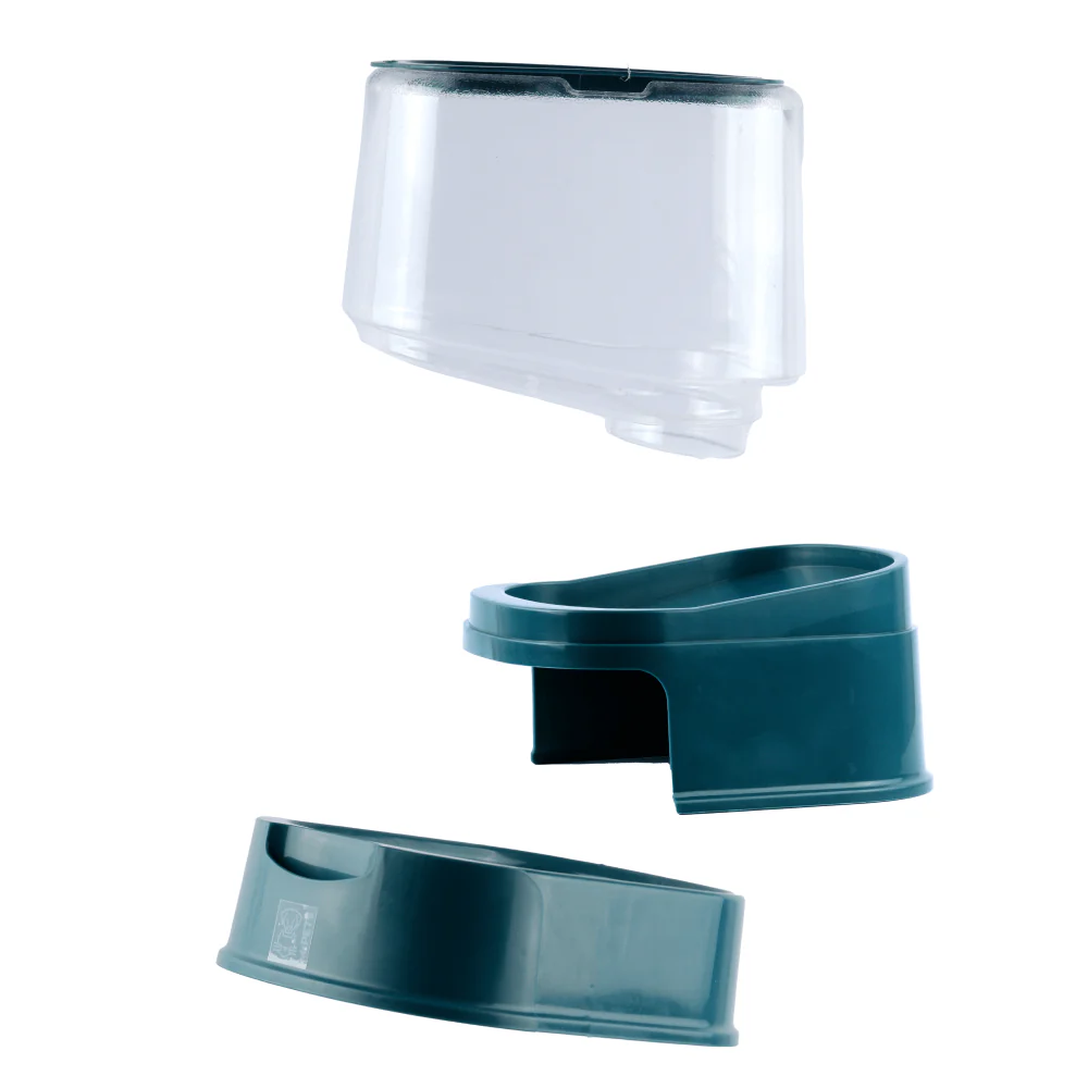 M Pets Lena Food Dispenser for Dogs & Cats (Green) - Image 3