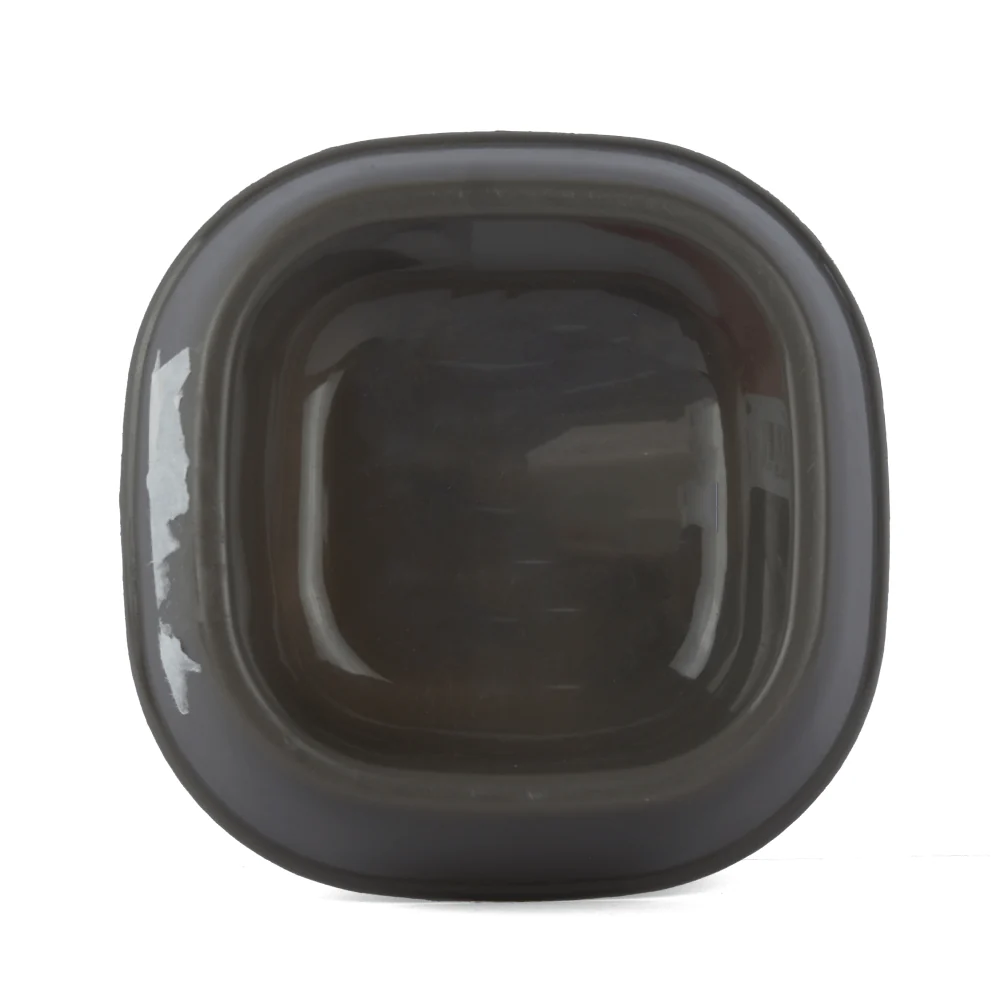 M Pets Plastic Single Bowl for Cats (Grey) - Image 4