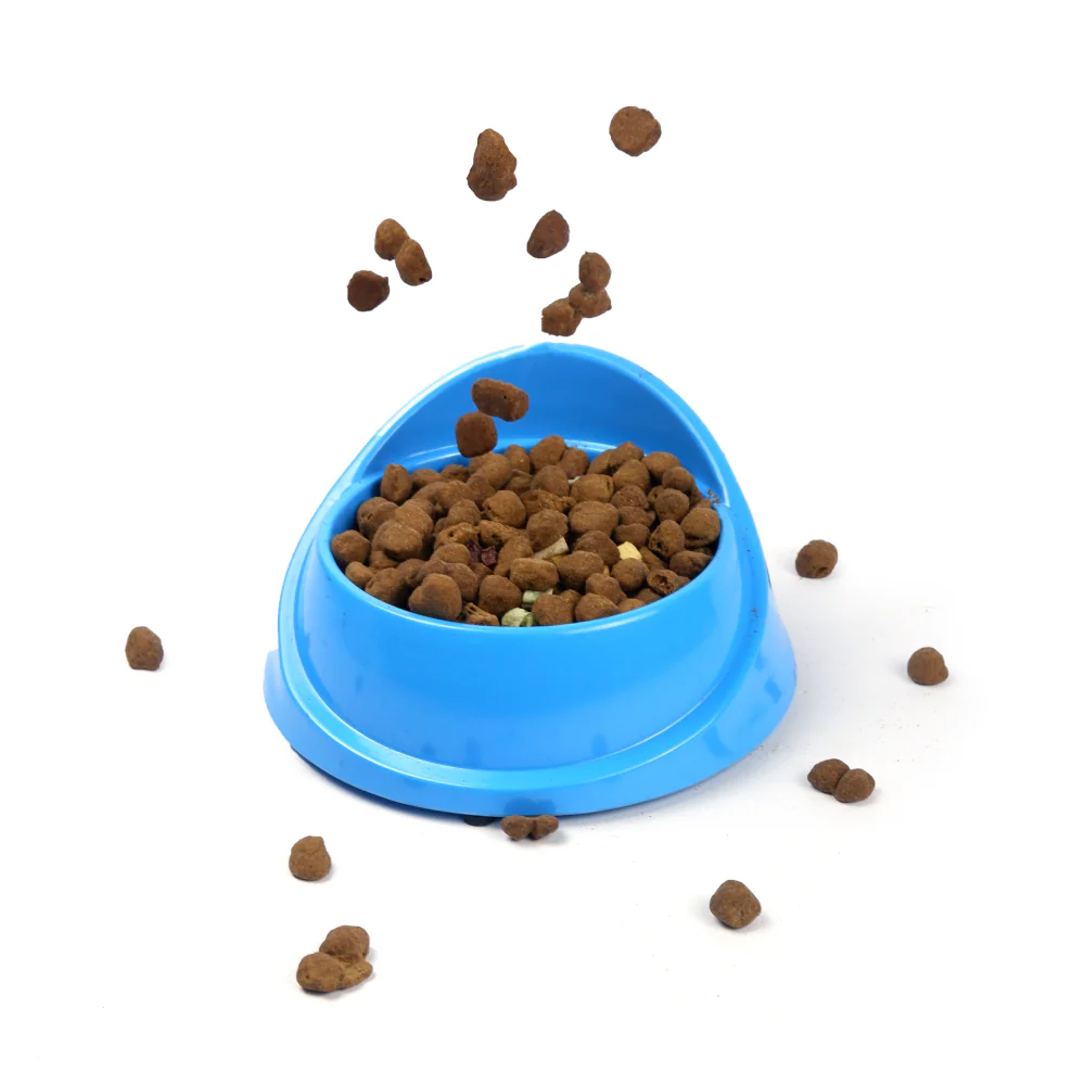 M Pets Single Fashion Diner Bowl for Dogs and Cats (Blue) - Image 4