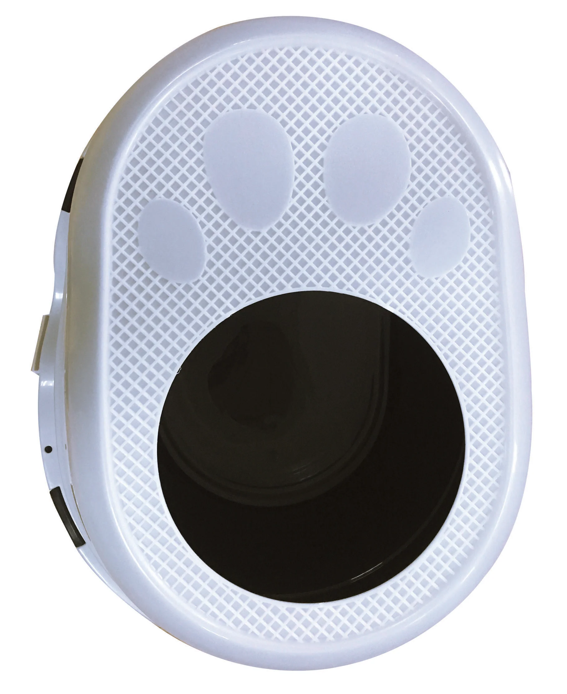 M Pets Tanta Cat Litter Box for Cats (Black & White) - Image 2