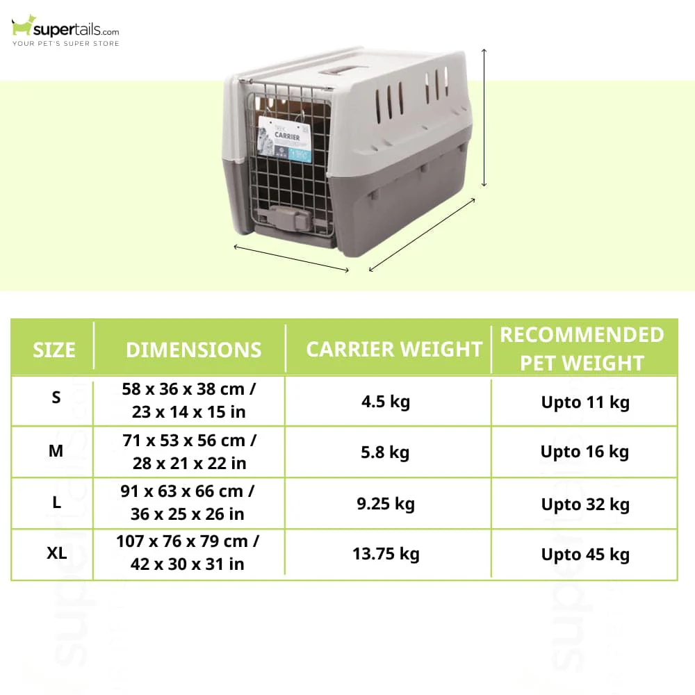 M Pets Trek IATA Approved Travel Carrier for Dogs and Cats - Image 2