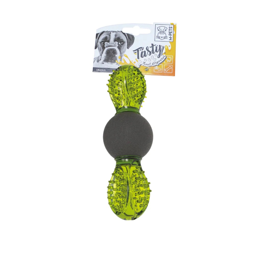 M Pets Uranus Toy for Dogs (Green/Black) - Image 3