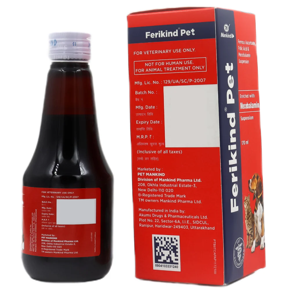 Mankind Ferikind Pet Suspension for Dogs and Cats (170ml) - Image 5