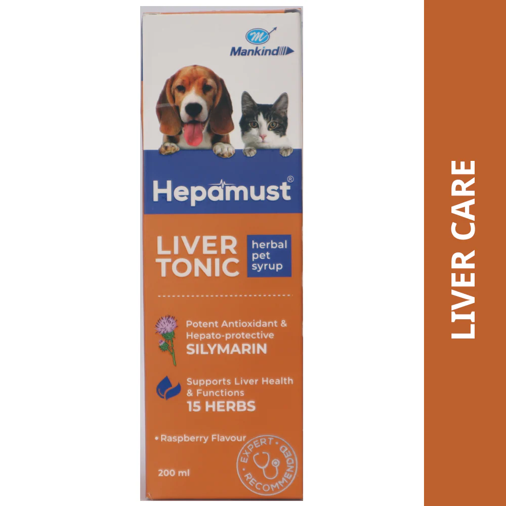 Mankind Hepamust Liver Tonic Appetite Booster for Dogs and Cats (200ml) - Image 2