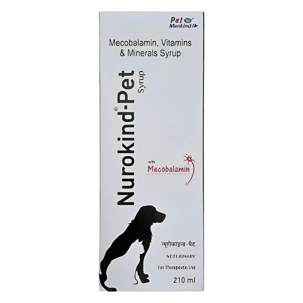 Mankind Nurokind Pet Syrup Multi Vitamin Supplement for Dogs and Cats (210ml) - Image 7