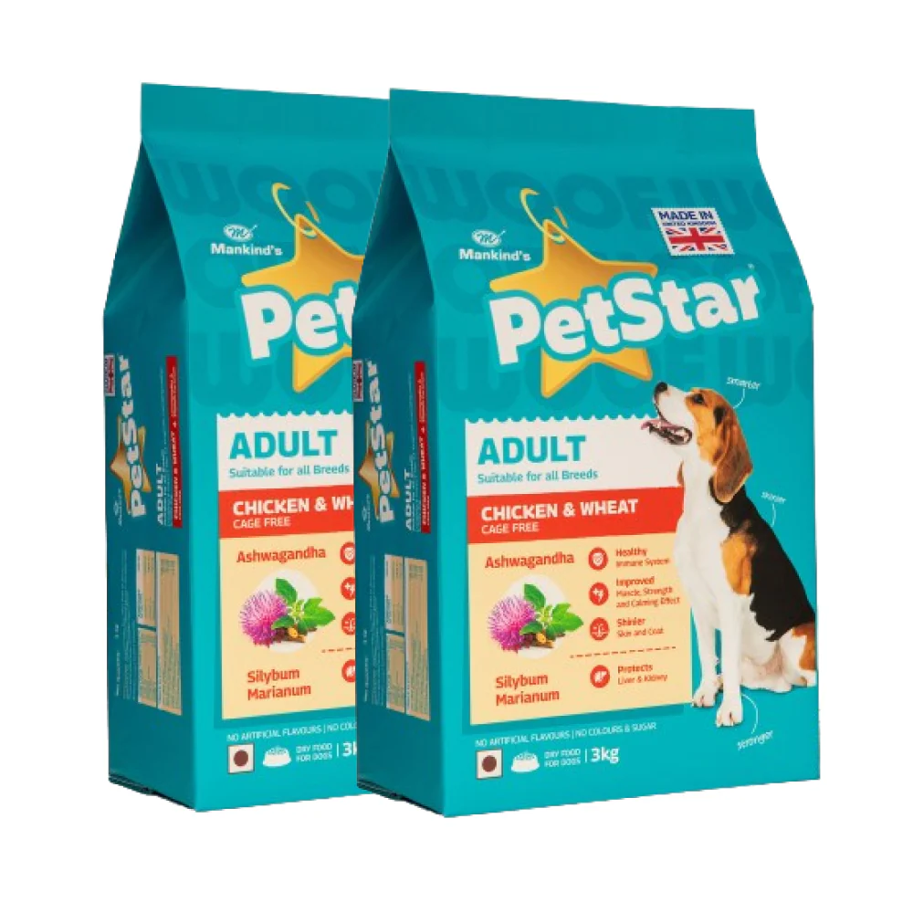 Mankind Petstar Chicken and Wheat Adult Dog Dry Food - Image 11