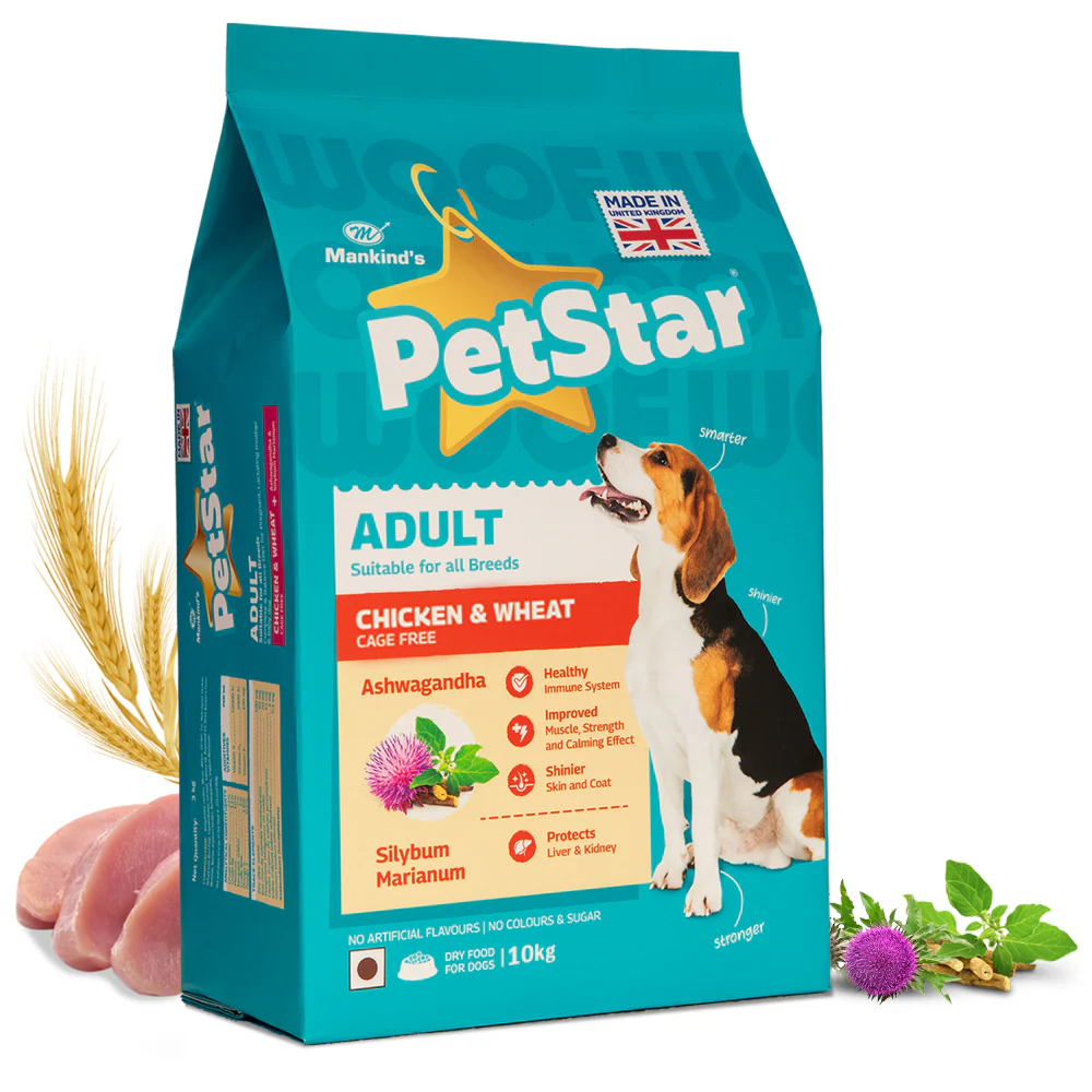 Mankind Petstar Chicken and Wheat Adult Dog Dry Food - Image 12