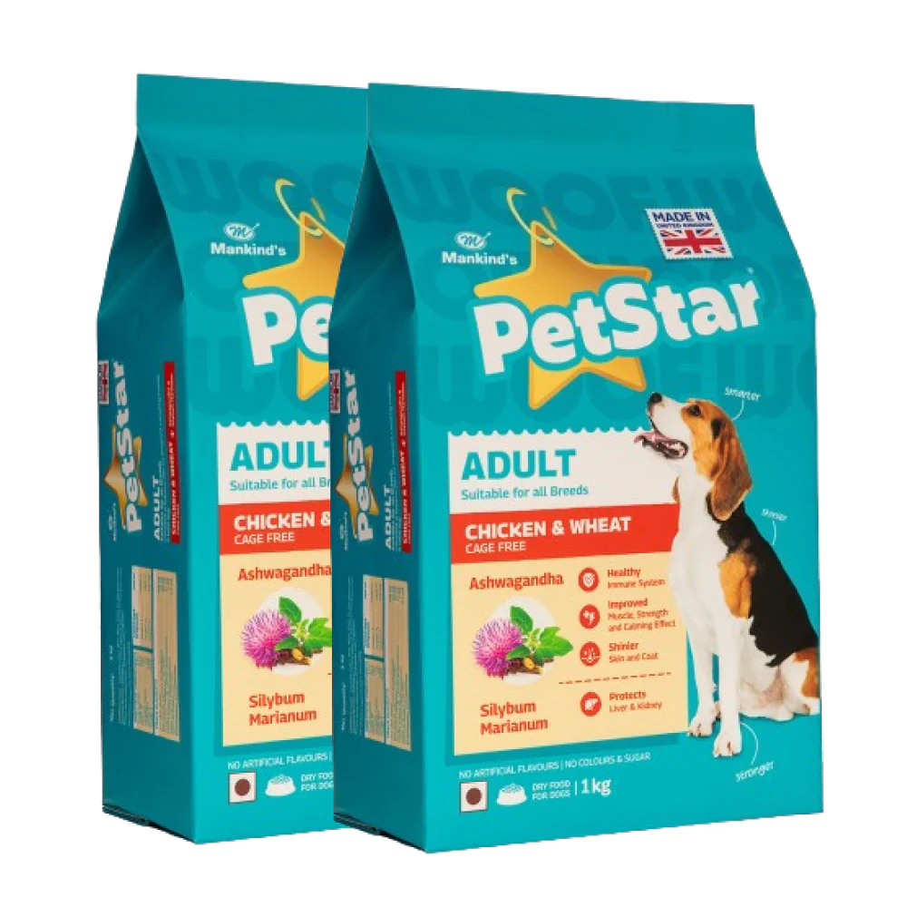 Mankind Petstar Chicken and Wheat Adult Dog Dry Food - Image 9