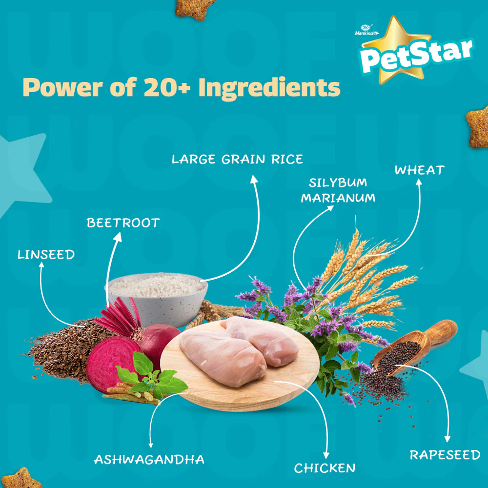 Mankind Petstar Chicken and Wheat Adult Dog Dry Food - Image 4