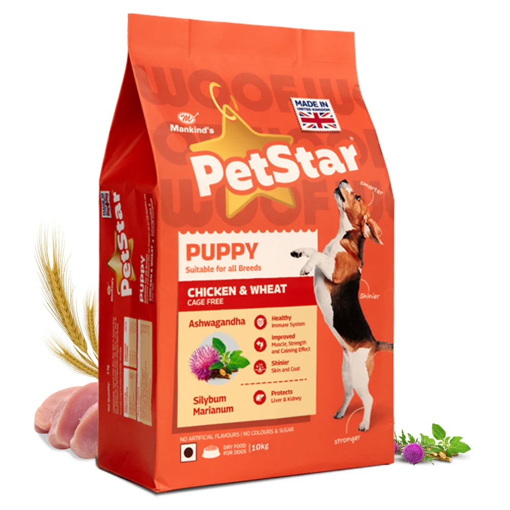 Mankind Petstar Chicken and Wheat Puppy Dry Food - Image 10