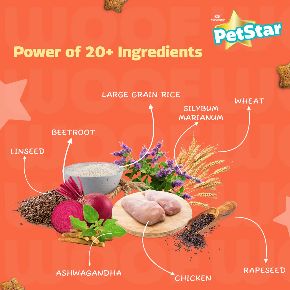 Mankind Petstar Chicken and Wheat Puppy Dry Food - Image 4
