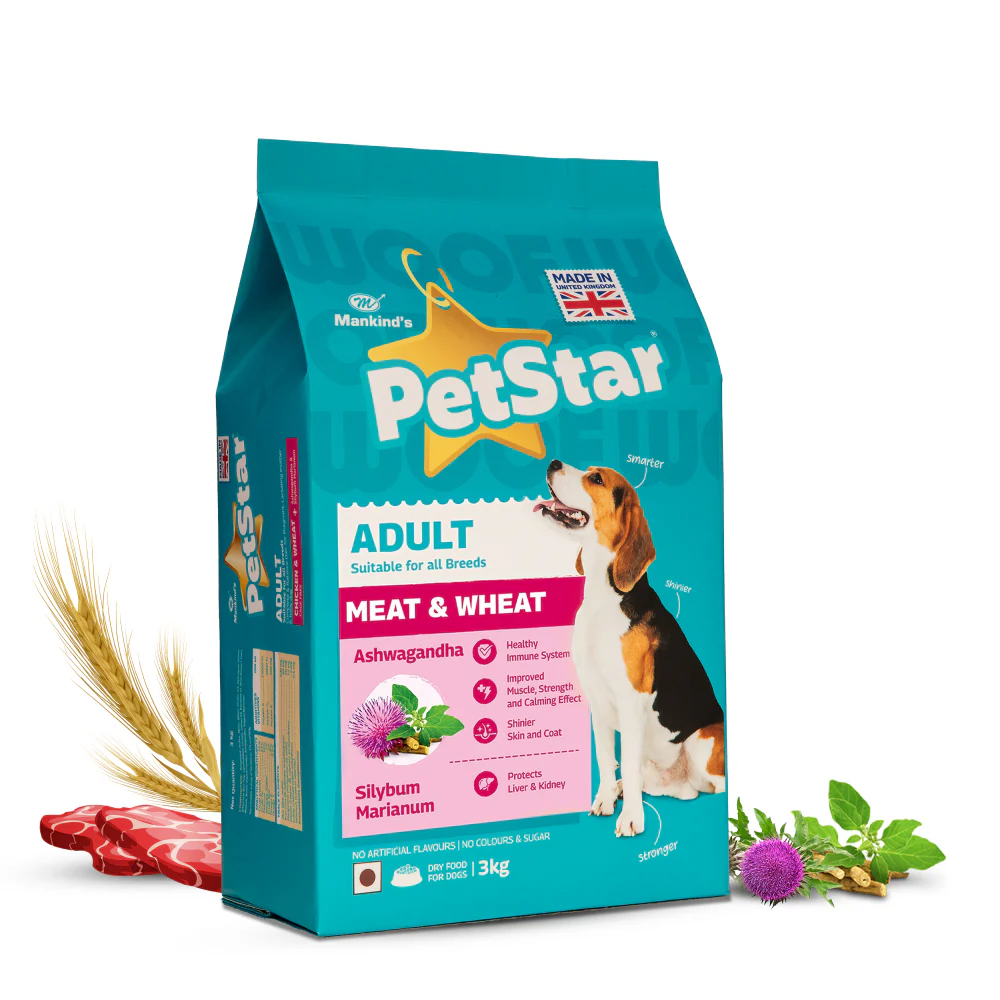 Mankind Petstar Meat and Wheat Adult Dog Dry Food - Image 10