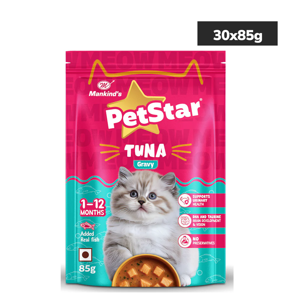 Mankind Petstar Tuna Gravy Kitten Cat Wet Food - Image 3