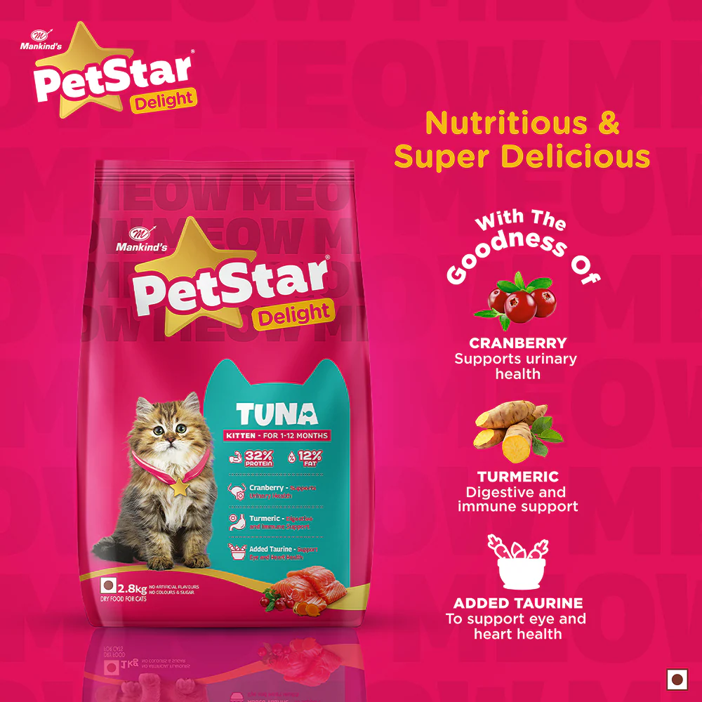 Mankind PetStar Tuna Kitten Cat Dry Food - Image 2