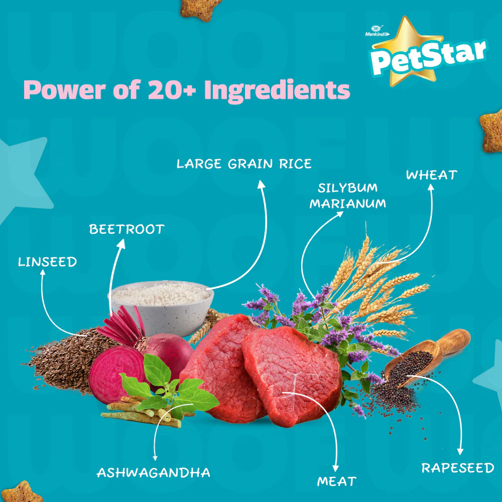 Mankind Petstar Meat and Wheat Adult Dog Dry Food - Image 4