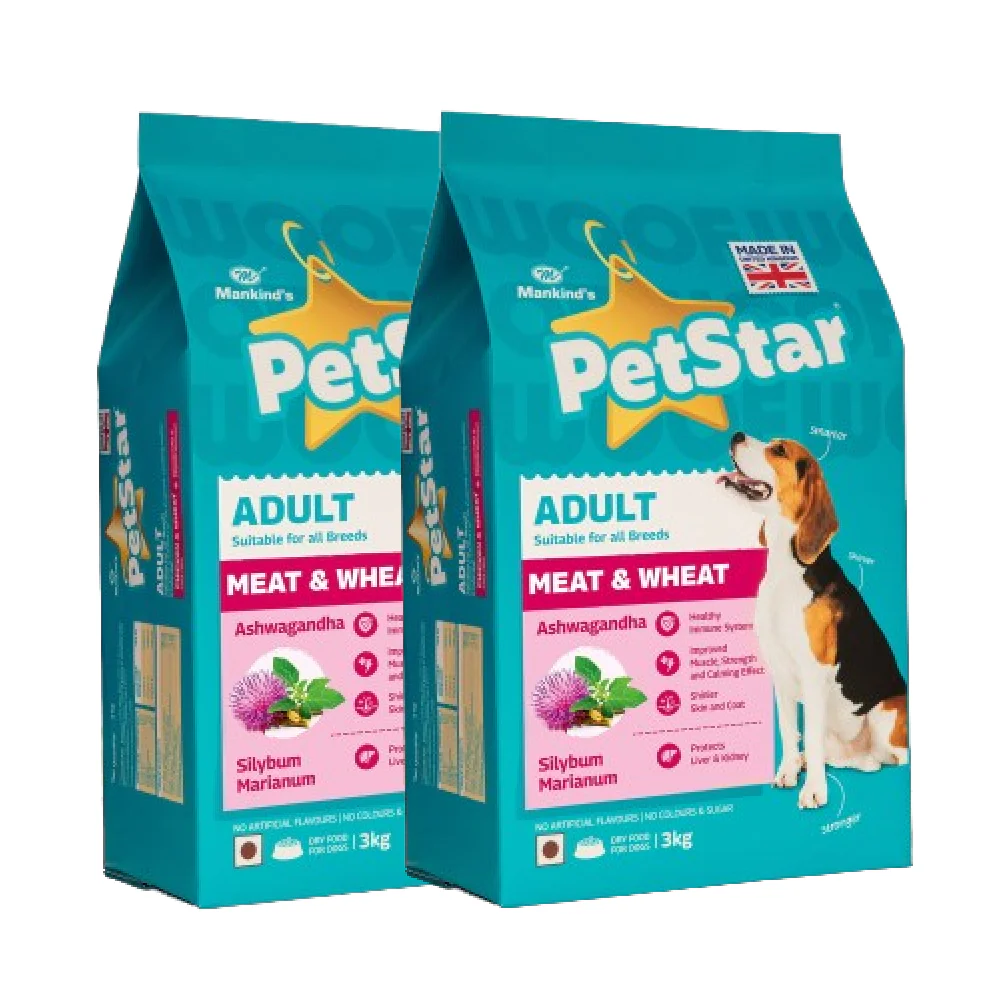 Mankind Petstar Meat and Wheat Adult Dog Dry Food - Image 9