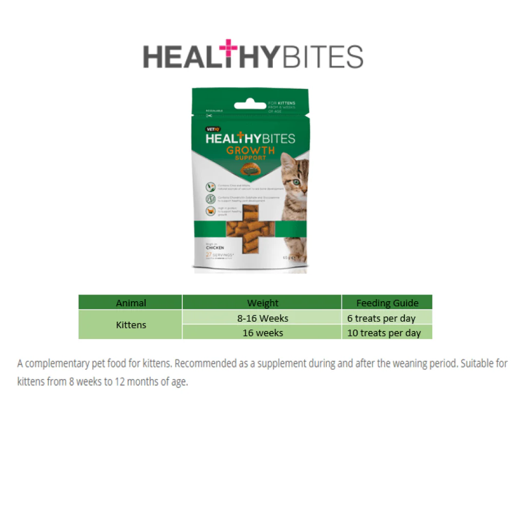Mark and Chappell Healthy Bites Growth Support Kitten Treats - Image 4