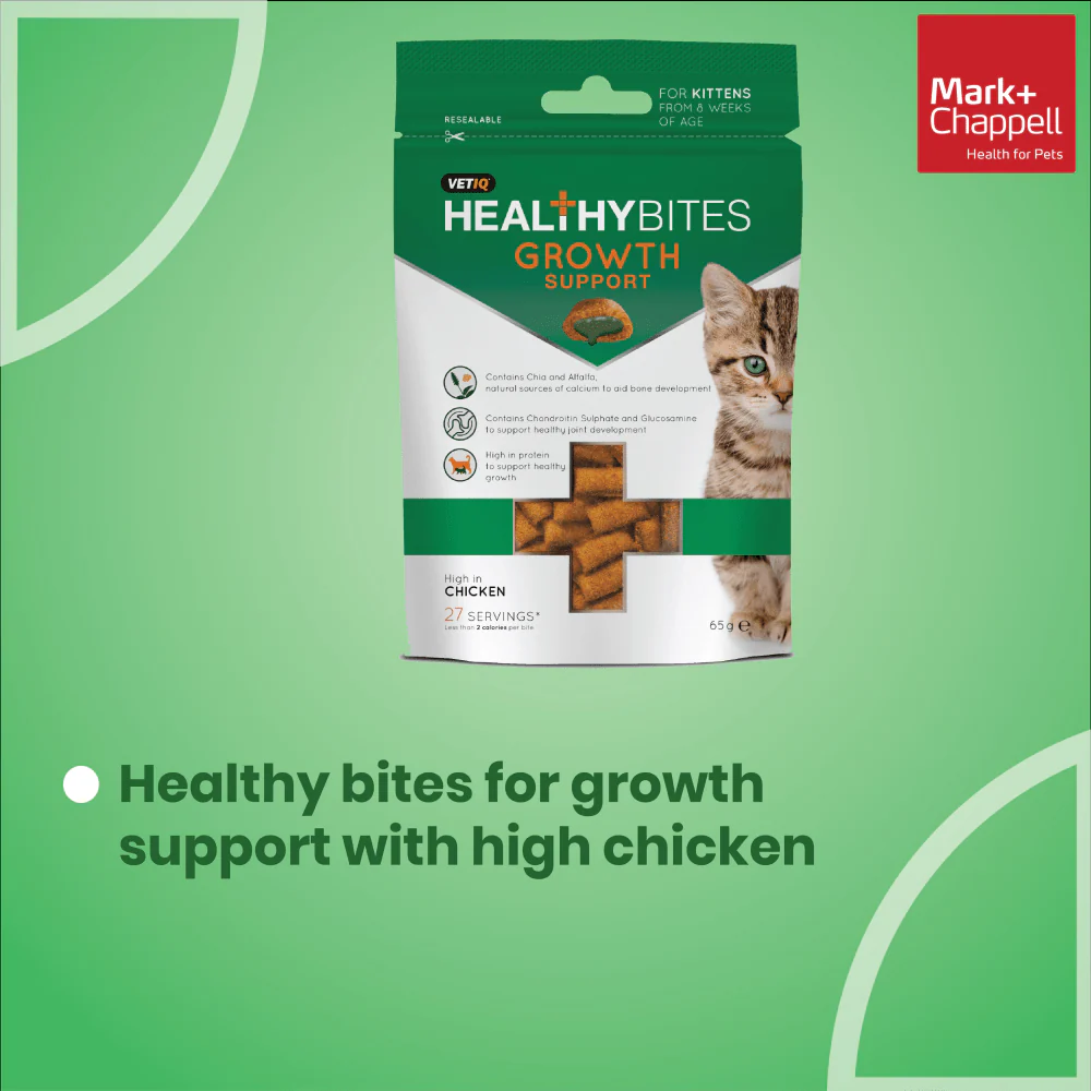 Mark and Chappell Healthy Bites Growth Support Kitten Treats - Image 5