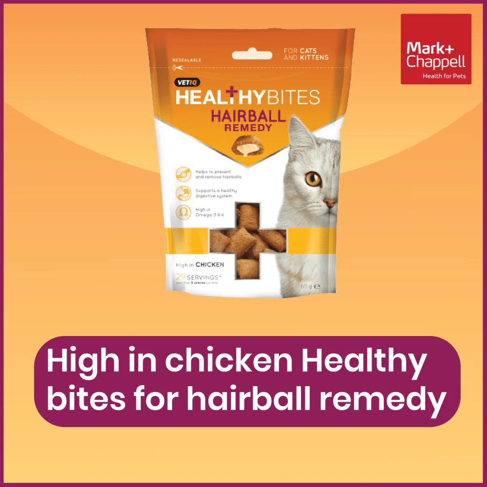 Mark and Chappell Healthy Bites Hairball Remedy Cat Treats - Image 8