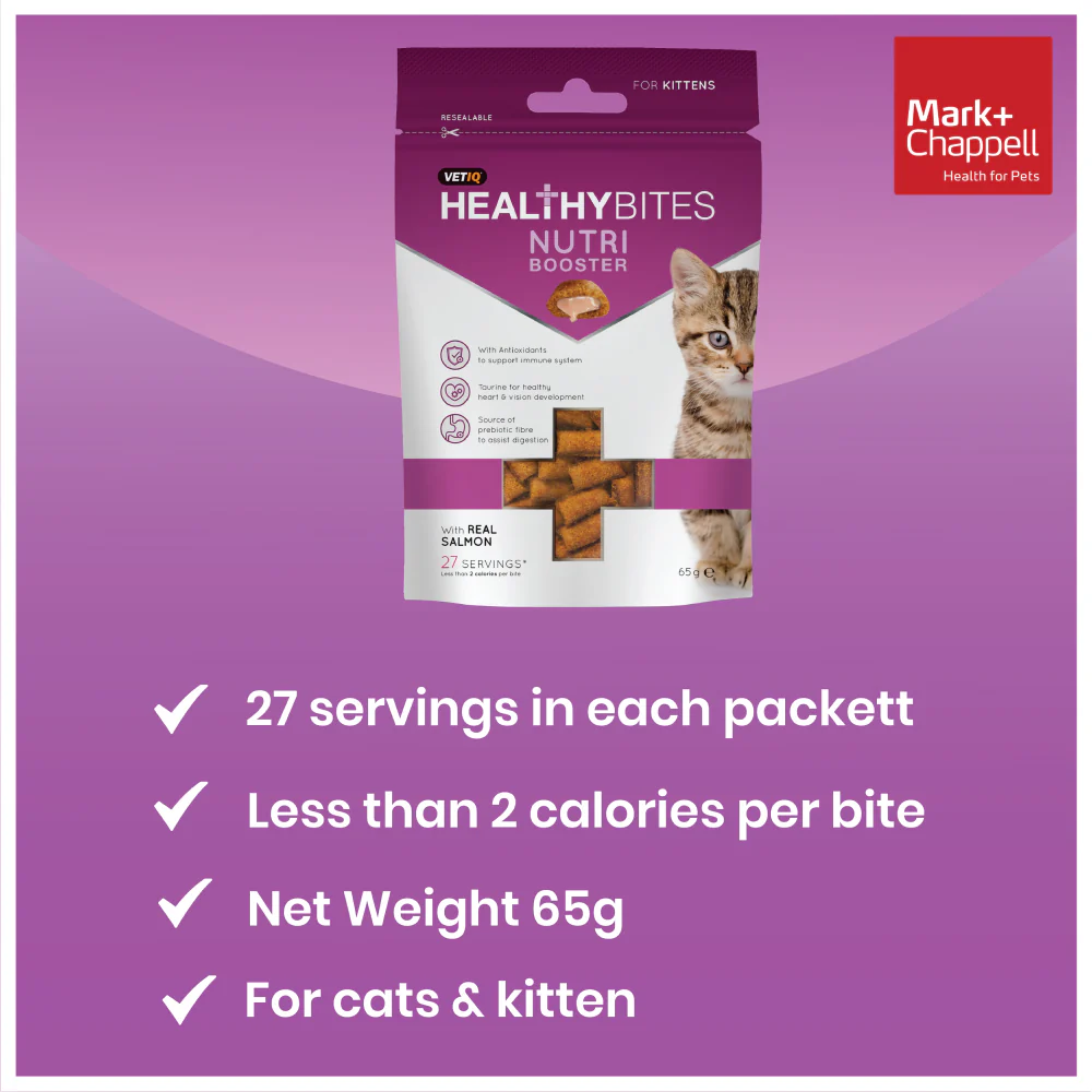 Mark and Chappell Healthy Bites Nutri Booster Kitten Treats - Image 5